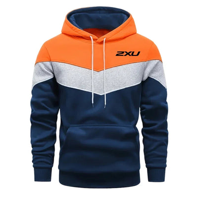 Men Sweatshirts Hot Sales Jogging for Versatile Hoodies Outdoors Sweatpants Drawstring High Quality Casual Daily Tricolor Sports