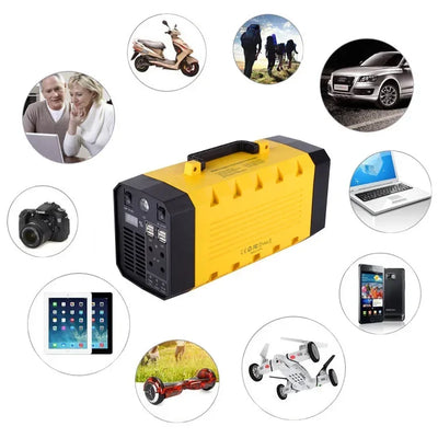 portable solar power bank charger /solar panel enegery inverter battery system