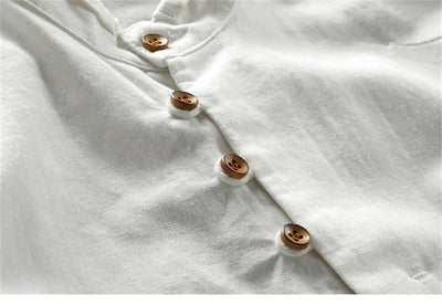 Plus Size 6XL 7XL Men's Casual Cotton Linen Shirt Formal Retro Long Sleeve Soft Loose Shirts Male Oversized Clothing Shirts Tops