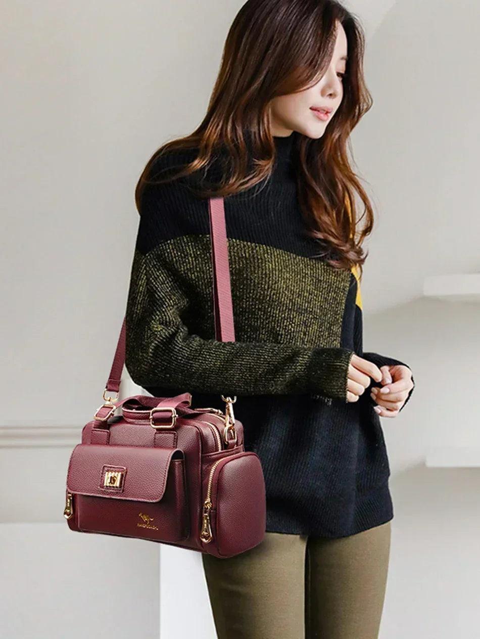 New summer fashion women designer bag leather handbags pu shoulder crossbody shopping bags for luxury lady purse sac