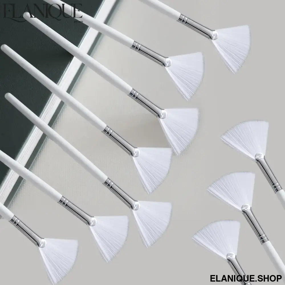 Fireflies DIY Face Mask Brush Set Soft Applicator Brushes Makeup Tools Includes Soft Fan Facial Brushes Acid Applicator Brush