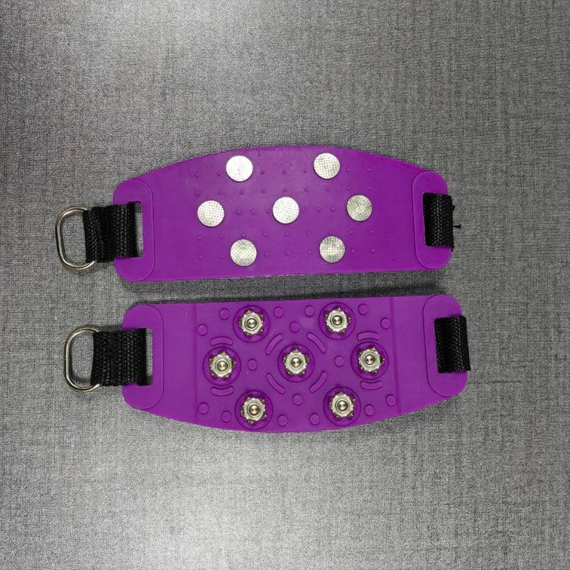Shoe Spike Winter Winter Velcro Ice Claw Outdoor Climbing Snow Mountain and Snow Ground Anti slip Adjustable