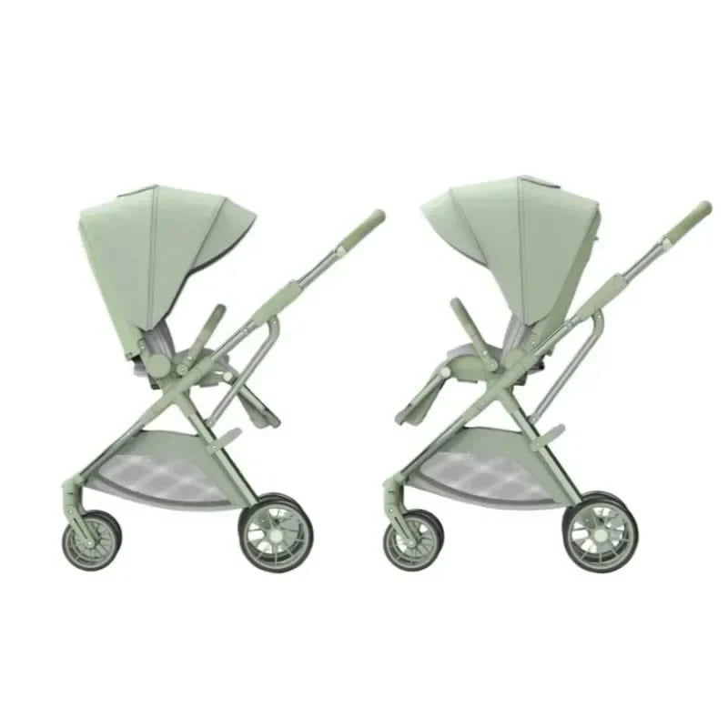 Portable High-view Baby Stroller Two-way Portable Baby Stroller Foldable Children's Four-wheel Baby Stroller 0-3 Years Old