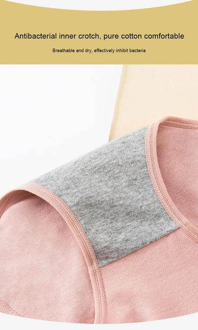 Panties For Menstruation Cotton Physiological Period Leak Proof Menstrual Panties Women Mid Waist Culotte Underwear Sexy Briefs