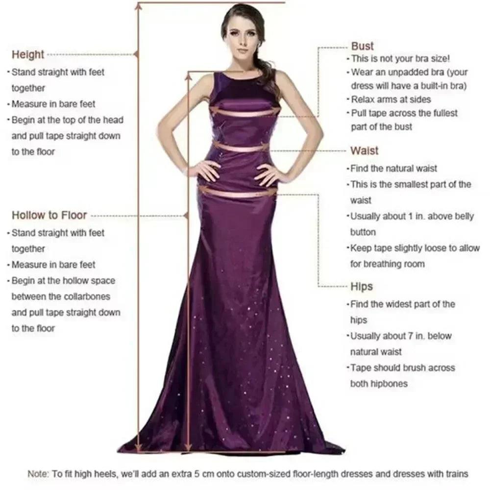 Luxury evening dresses women high quality floor length sweep train long sleeves prom party square collar banquet gowns