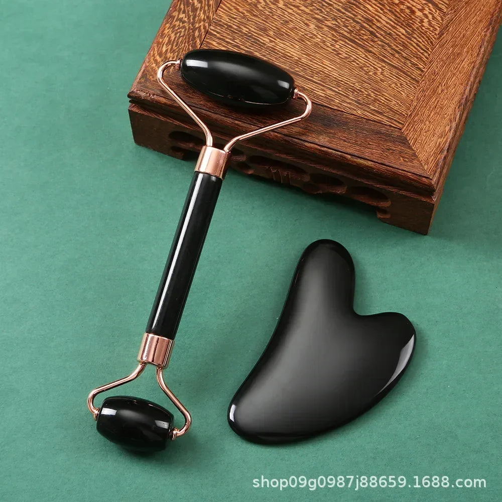 Gua Sha Roller for Face Neck Eye Resin Facial Massage Instrument Health Care Scraping Board Muscle Beauty Skincare Tool Массажер