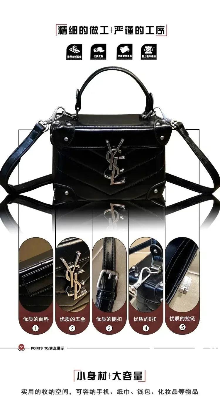 Popular and elegant women’s crossbody bag handbags messenger in premium leather by designer
