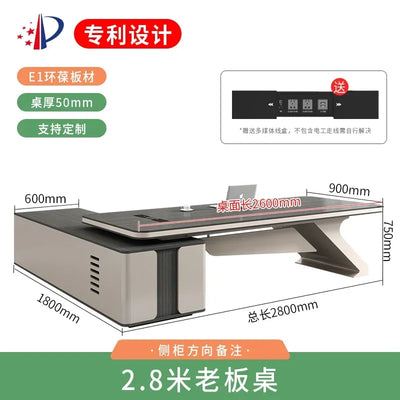 Office Desk Work Gaming Organizer Computer Desks Offices Seating Workstation Modern Table Home Furniture Bureaux De Chambre