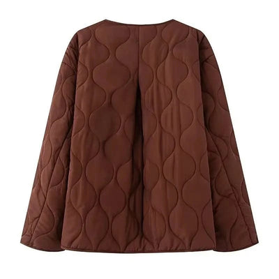 Bomber Jackets Women's Coat Casual Loose Outwear Long Sleeve Top With Button