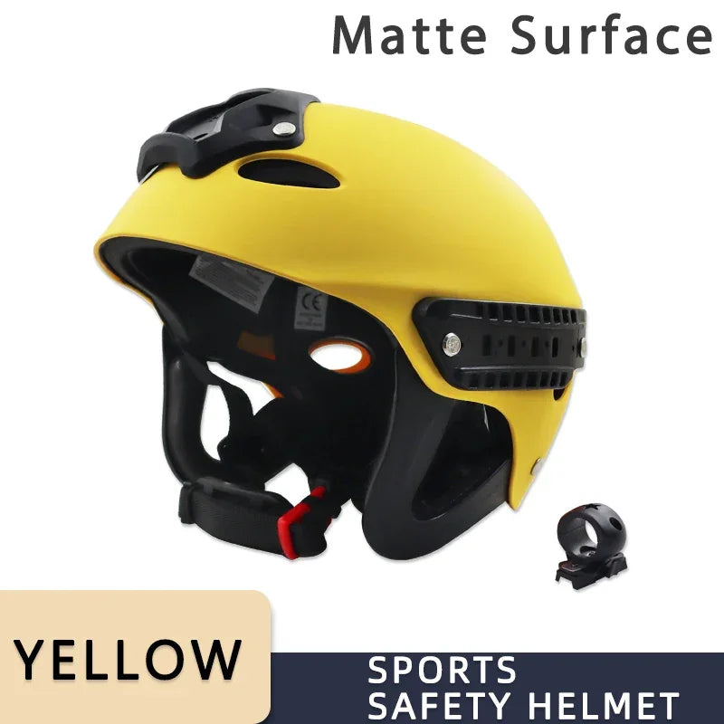 Outdoor Rock Climbing Helmet Speleology Mountain Rescue Equipment To Expand Safety Helmet Caving Work Helmet