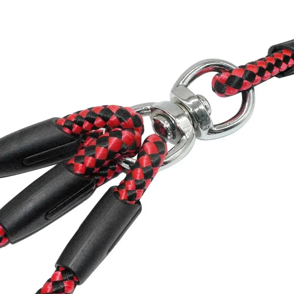 Durable 3 Way Couplers Rope Safety Cord Triple Pet Leashes Pet Supplies Braid Pet Rope Puppy Rope Leash Leash Lead Pet Leashes