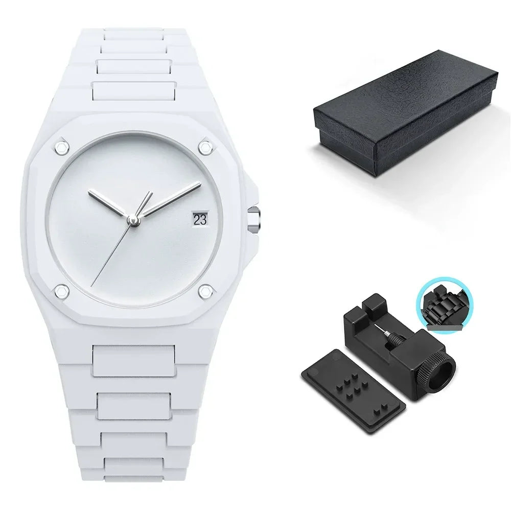 High end and atmospheric men's quartz watch, sports waterproof time calendar, popular style   5.0   1 Review   ౹   14 sold