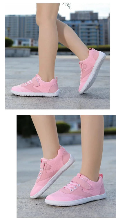 Little Big Kid Wide Barefoot Shoes Boys Girls Minimalist Sneakers Lightweight Non Slip Narutal Children Walking Shoes Skate Flat