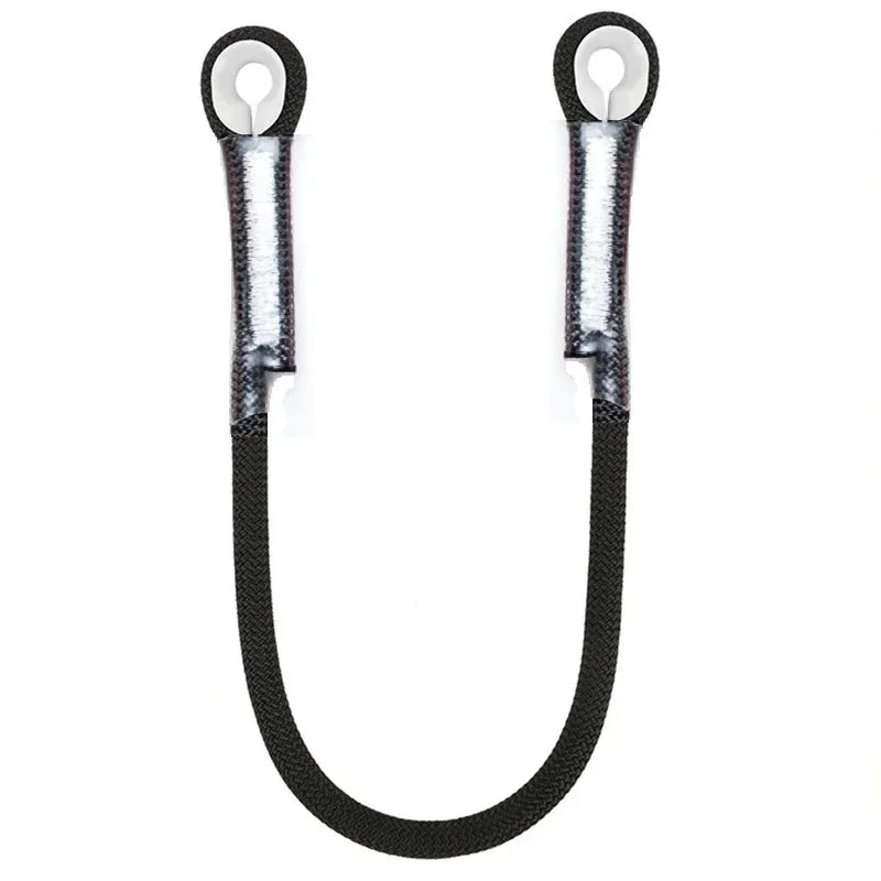 Rock Climbing Eye-to-eye Lanyard 10.5mm Static Rope 20kN Protective Pre-Sewn Cord Loop Sling Mountaineering Outdoor Equipment