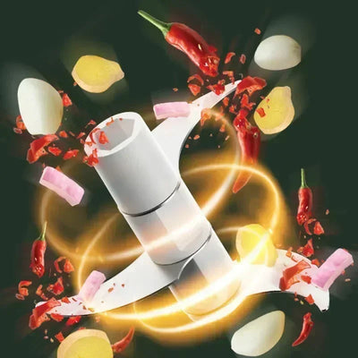 Multifunctional Vegetable Chopper Small Food Processor Manual Hand-Cranked Food Chopper Mincer Tool Garlic Kitchen Items