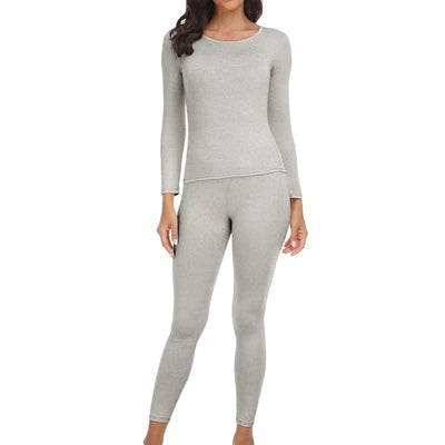 Thermal Underwear for Women Long Johns Base Layer Cold Weather Top Bottom Women's Underwear Set