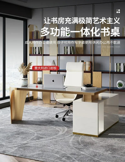 Computer Offices Modern Office Desks Bedroom Desk Furniture Supplies Accessories Organizer Sedentary Table Desktop Tv Mesa L