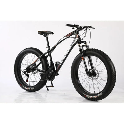 26Inch Snow Bike with Variable Speed4.0Thick Wide Tires Outdoor Beach Bike Mountain Bike Bicycle