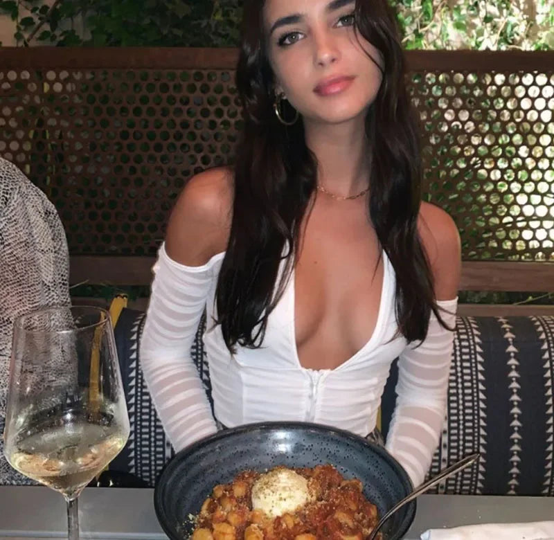 Women's Crop Top See through