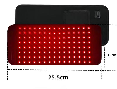 Red Light Belt 660nm&850nm Infrared Light Therapy Pad for Body Fatigue Deep Therapy for Back Knee Hands Feet Relief