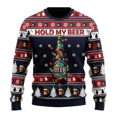 Fashion Beer Ugly Christmas Sweater For Women Clothes Hip Hop Bar Party Men Sweatshirts Casual Male Pullovers Beers Tracksuit