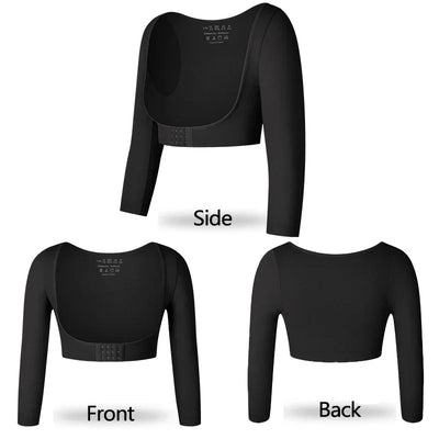 Upper Arm Shaper Post Surgical Slimmer Compression Sleeves Posture Corrector Tops