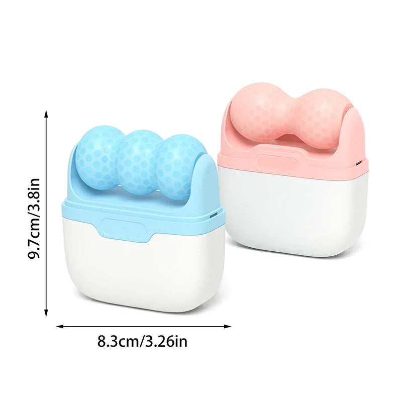Facial Cold Massage Roller 2 In 1 Ice Roller For Face Eye Pain Relief Skin Care Pain Relief Makeup Care Tool