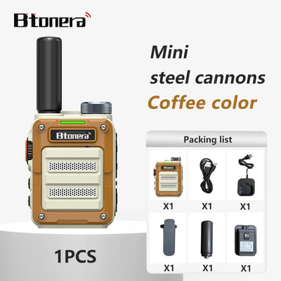 Mini Walkie Talkie BTDX 390 Portable Two Way Radio PMR446 FRS Radio Comunicador Long range Kids Walkie-Talkie for Hotel Business