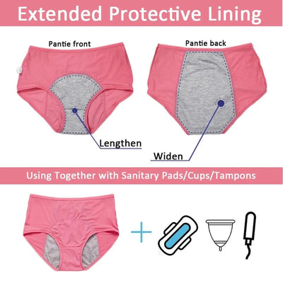 Leak Proof Menstrual Panties Women