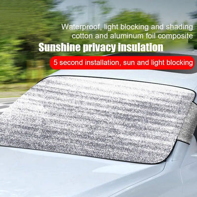 Car Accessories Car Windscreen Windshield Frost Cover Ice Snow Shield Front Protector Auto UV Protection Curtain Styling