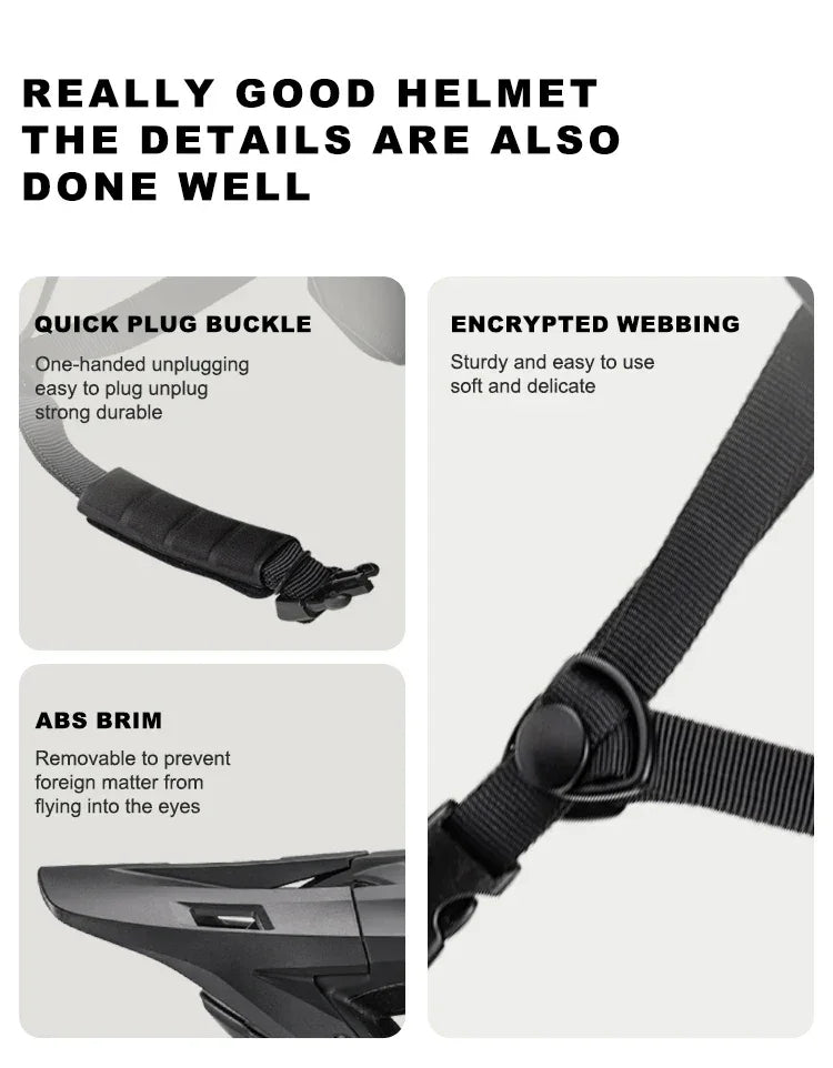 Seeker Mtb Mountain Bike Helmet Lightweight Breathable Speed Downhill Full Helmet Outdoor Adult Men And Women Cycling Helmets