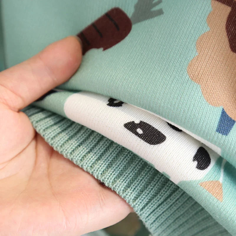 ﻿ Boys' and Girls' Sweaters Thickened Autumn/Winter New Fashionable Children's Knitted Sweaters Girls' and Boys' Tops