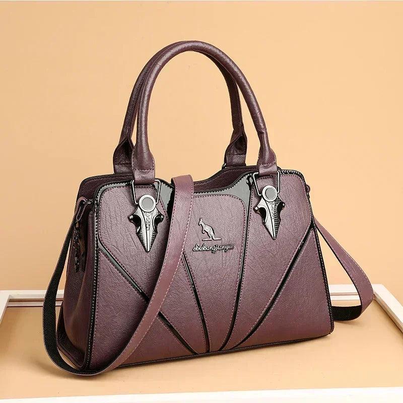 Luxury handbags women bags designer brand female leather crossbody shoulder for sac a main ladies hand 2024