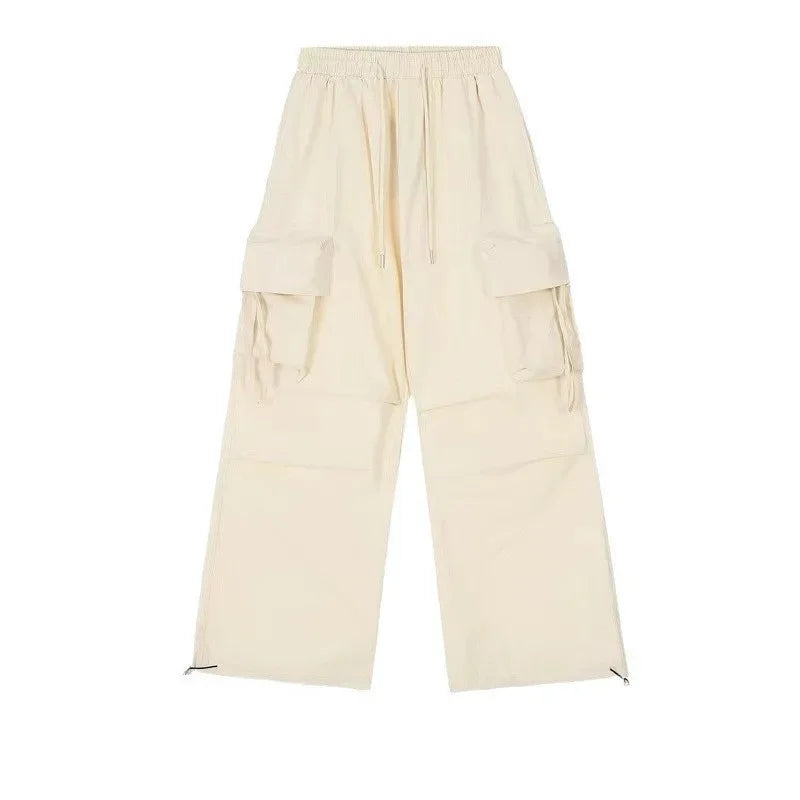 Women Cargo Pants High Waist Big Pocket