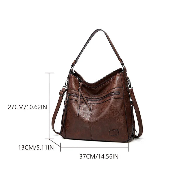 Women Handbags Female Designer Brand Shoulder Bags for Travel Weekend Outdoor Feminine Bolsas Leather Large Messenger Bag Winter