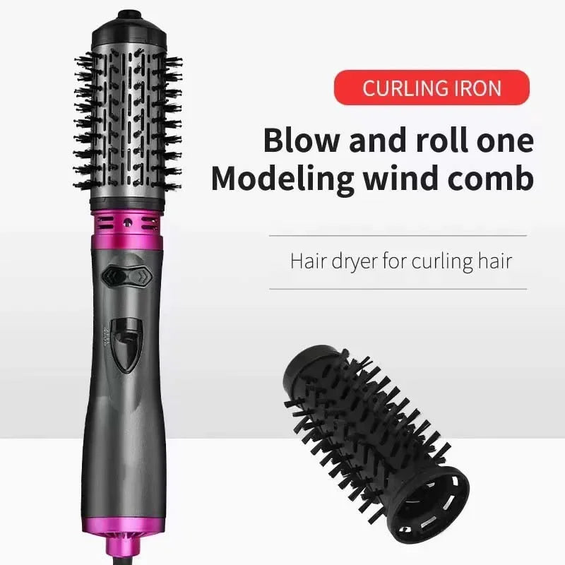One Step Professional Hot Air Hair Dryer Brush Multifunctional Hairdryer Portable Electric Hair Straightener Blowdryer Brush