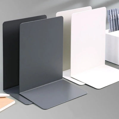Book Holder L-shaped Desk Bookends Durable Display Book Stand Simple INS Book Support Rack Student