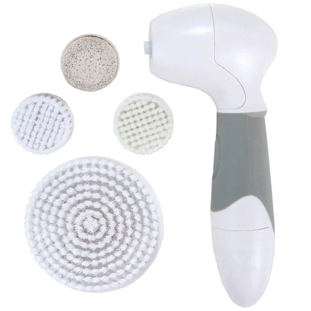 Face Cleansing Brush Vibration Body Exfoliator Facial Cleanser Bath Massage Brush Blackhead Acne Remover Wash Device Skin Care
