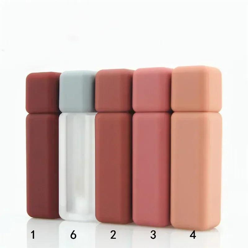 10-50pcs empty 5ml lip gloss frosted tint cosmetic container tubes