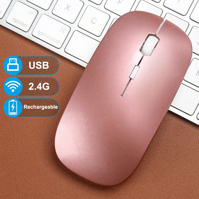 Rechargeable Wireless Mouse Gamer 2.4G USB Bluetooth-compatible Mouses For Laptop Pad Tablet Macbook Ergonomic Gaming Mouse