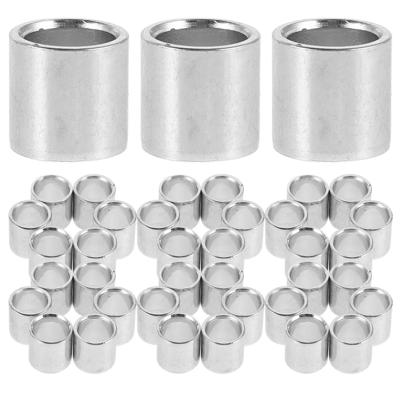 50 Pcs Roller Skate Accessories Skateboard Skating Bearing Tool Bearings Skateboarding Galvanized Iron Metal Scooter