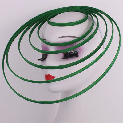 Royal Ascot Luxury Fascinator Hat Women Wedding Headpiece Mesh Hat Formal Event Pillbox Fascinator Hats Ladies Mariage Millinery