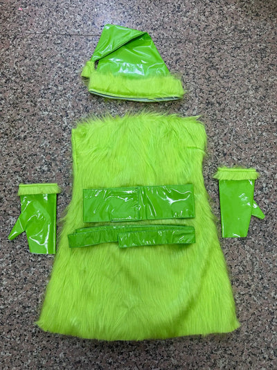 Christmas Costume Sexy Cosplay Greener Dresses Holiday Disguisement Clothes Lady Party Dress Up New Year Outfit