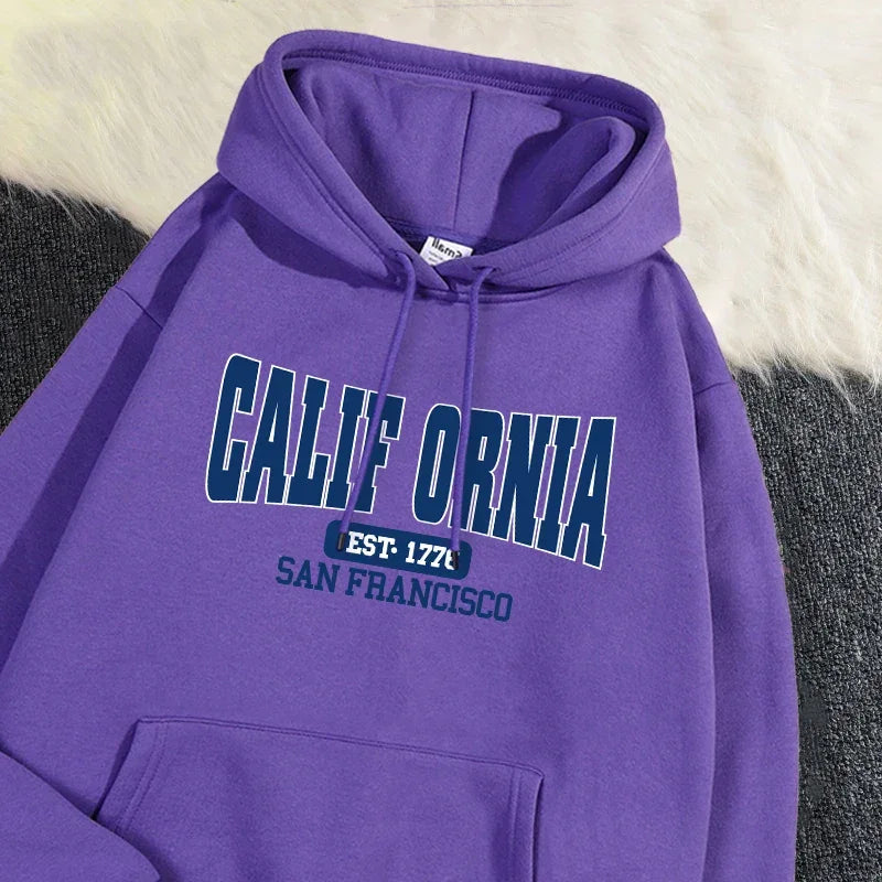 Women's California Printed Sweatshirt