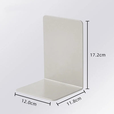 Desktop Organizer L-shaped Desk Bookends Durable Display Book Stand Simple INS Book Support Rack Minimalism