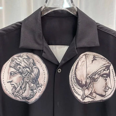 Summer Short Sleeved Shirt men's