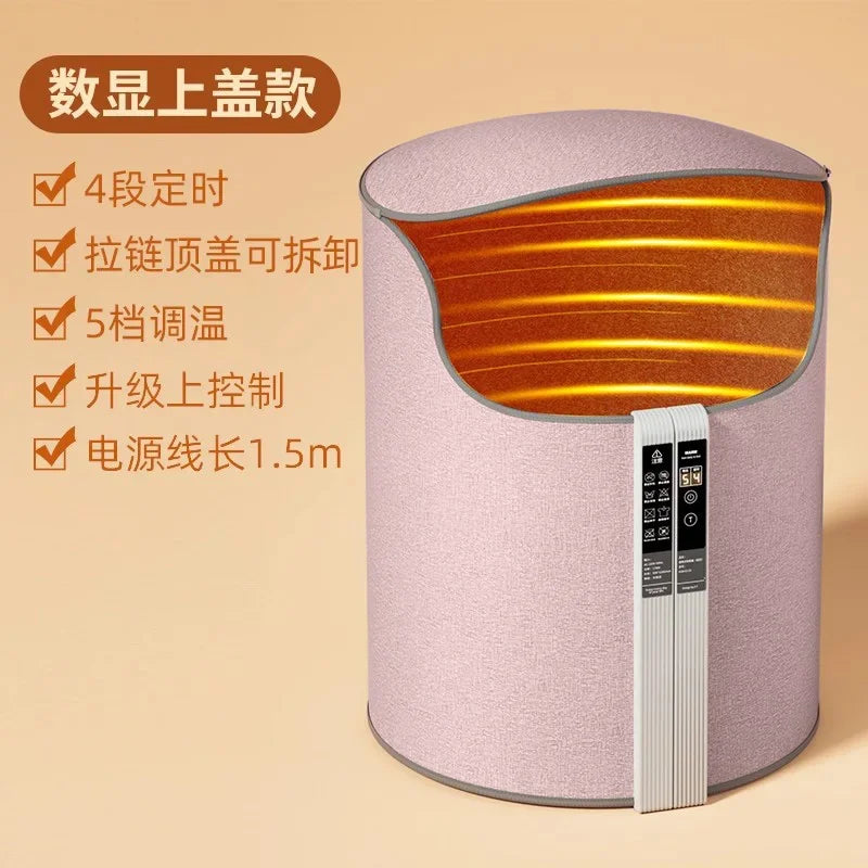 220V Electric Foot Warmer Under Desk Heating Pad for Office Winter Warmth Leg Heating Blanket BDD