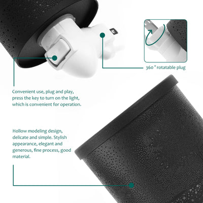 Scented Wax Melting Burner Aromatherapy Wax Melt Warmer Indoors Electric Fragrance Diffuser Home Wax Melt Warmer Decor US Plug