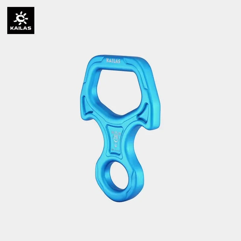 KAILAS Rock Climbing Descender 8 Descend Ring Downhill Eight Ring with Bent-ear Rappelling Gear Belay Device EquipmentK EB101