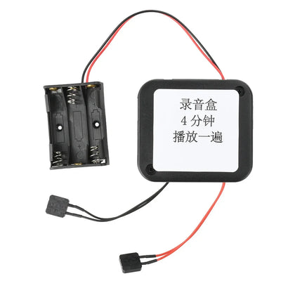 Recordable sound module 2/4 minute recorder DIY voice recording module with speaker button control for music box greeting card